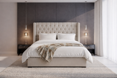 Atwood Luxury Buttoned Bed