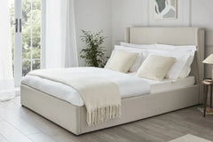 Bridgerton Bedframe Full Setup Side Corner View