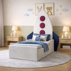 Elon Rocket Kids Bed