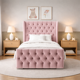 Grace Chesterfield Kids Bed