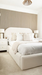 Gemini Boucle Bed