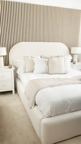 Gemini Boucle Bed