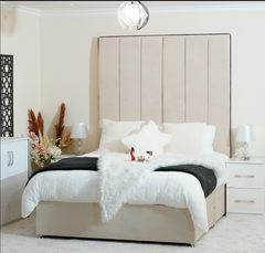 Moscow Tall Headboard Frame Bed