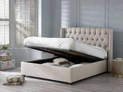 Atwood Luxury Buttoned Bed