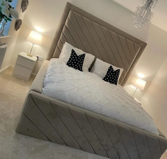 Stockholm Lined Bedframe