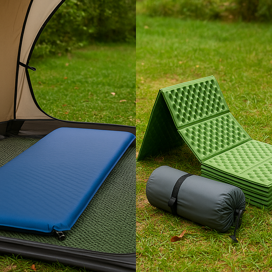 Camping Mattress Showdown: Self-Inflating vs Foldable