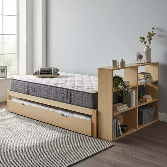 Small Double Bed with Mattress: A Space-Saving Comfort Combo