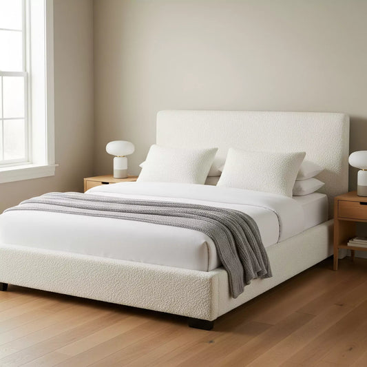 Boucle Beds: The Rising Bedroom Trend You Need to Know