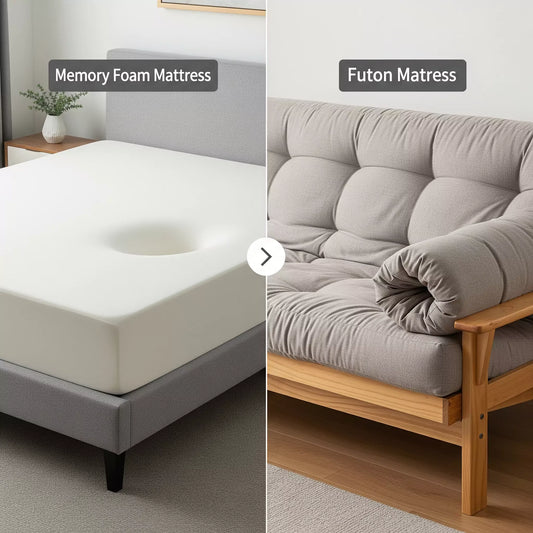 Memory Foam vs Futon Mattress: What Works Best for Your Space?