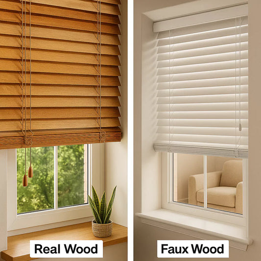 Wood vs Faux Wood Blinds: Which Option is Best for Your Budget and Style?