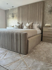 Somerset Bedframe Full Setup Side View