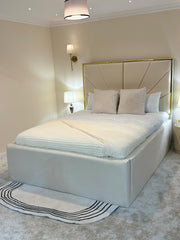 Shoreditch Gold Mirrored Bedframe