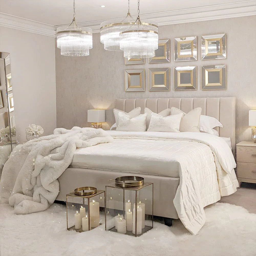 Scarborough Bedframe Full Setup Front View